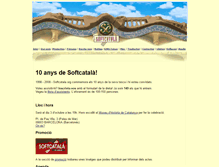 Tablet Screenshot of 10anys.softcatala.org