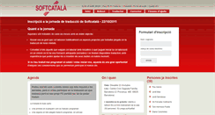Desktop Screenshot of jornades.softcatala.org