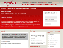 Tablet Screenshot of jornades.softcatala.org